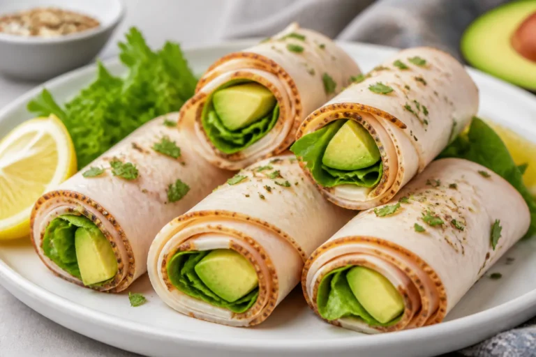 High Protein Turkey Avocado Roll-Ups – Quick, Fresh, and Satisfying