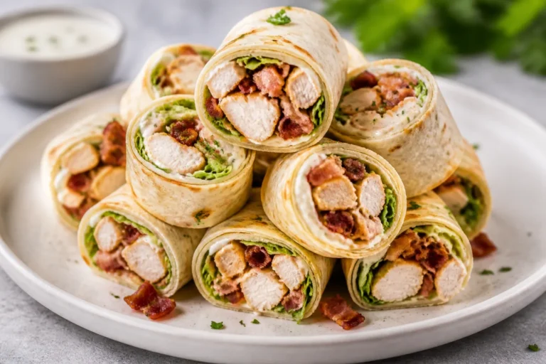 High Protein Chicken Bacon Ranch Wrap Bites – Easy, Flavor-Packed Snack or Meal Prep