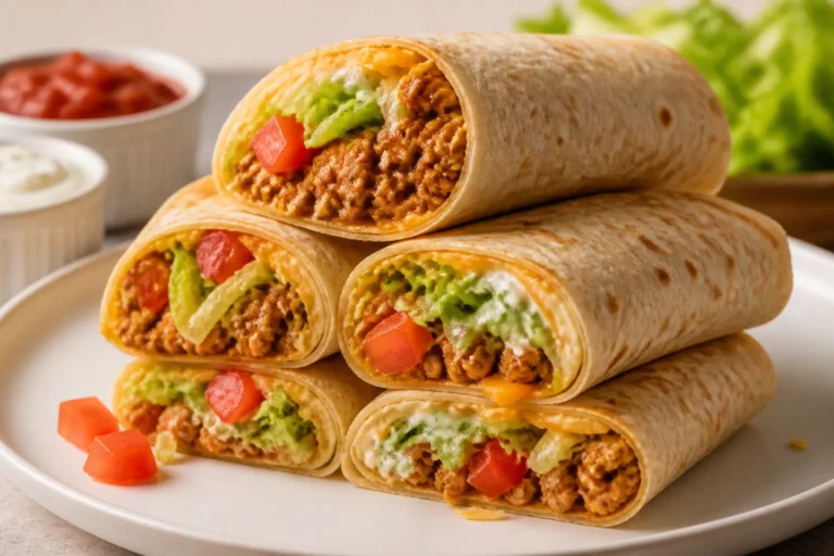 High Protein Turkey Taco Roll-Ups – A Quick, Satisfying Meal Prep Favorite