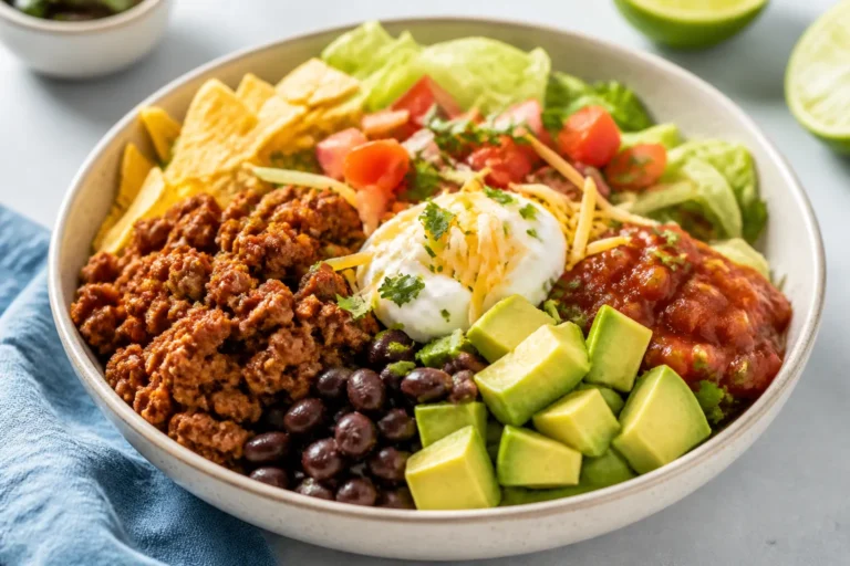 Lean Ground Turkey Taco Bowls – Simple, Flavor-Packed Meal Prep