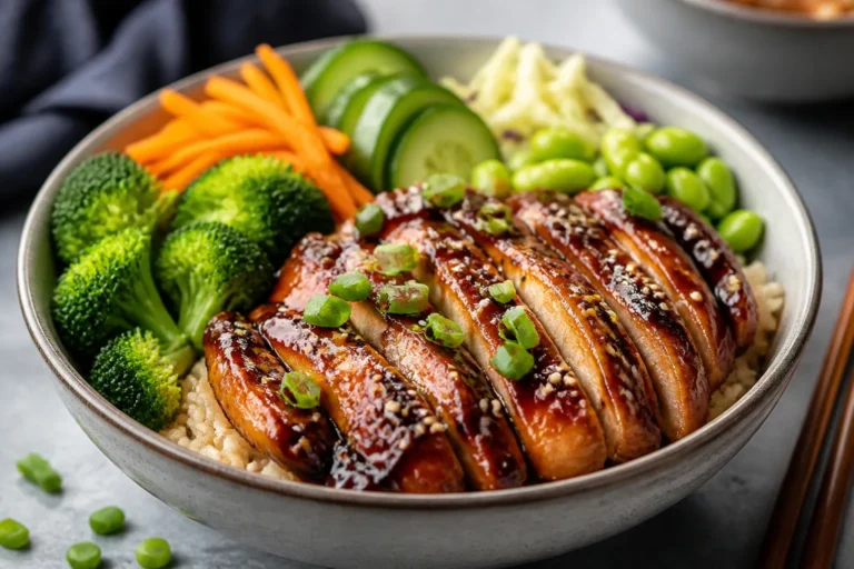 Protein Packed Teriyaki Chicken Bowls – A Simple, Satisfying Weeknight Favorite