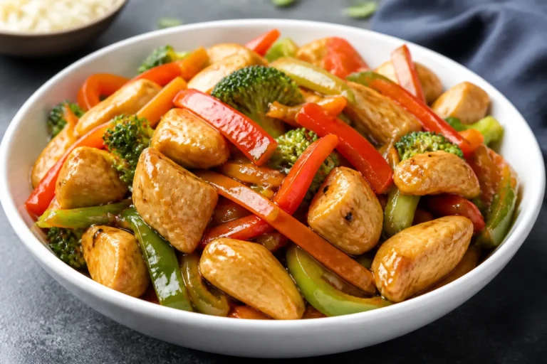Low Fat High Protein Chicken Stir Fry – Quick, Flavorful, and Weeknight-Friendly