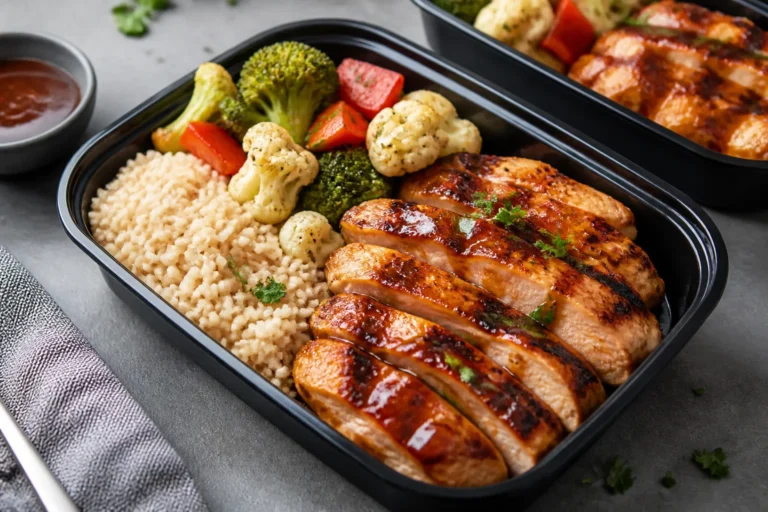 High Protein BBQ Chicken Meal Prep – Simple, Flavor-Packed Fuel for the Week