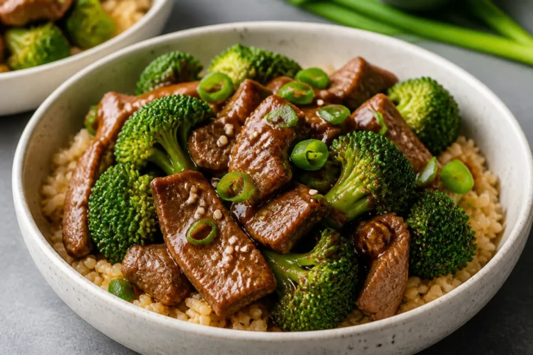 Lean Beef & Broccoli Power Bowls – A Simple, Satisfying Weeknight Meal