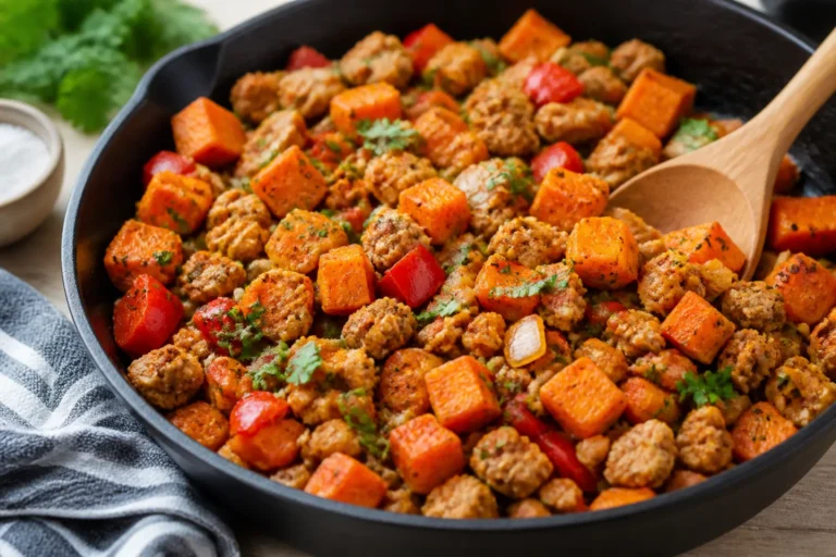 Healthy Ground Turkey Sweet Potato Skillet – A Quick, Flavor-Packed Weeknight Dinner
