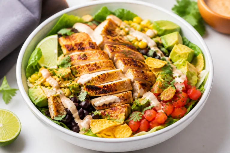 Protein Packed Chicken Taco Salad – Bright, Fresh, and Satisfying