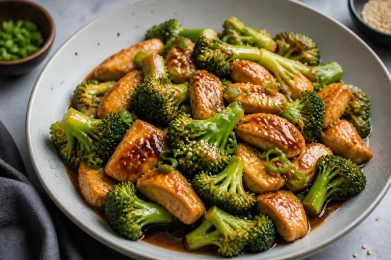 High Protein Chicken & Broccoli Stir Fry – Fast, Flavorful, and Satisfying