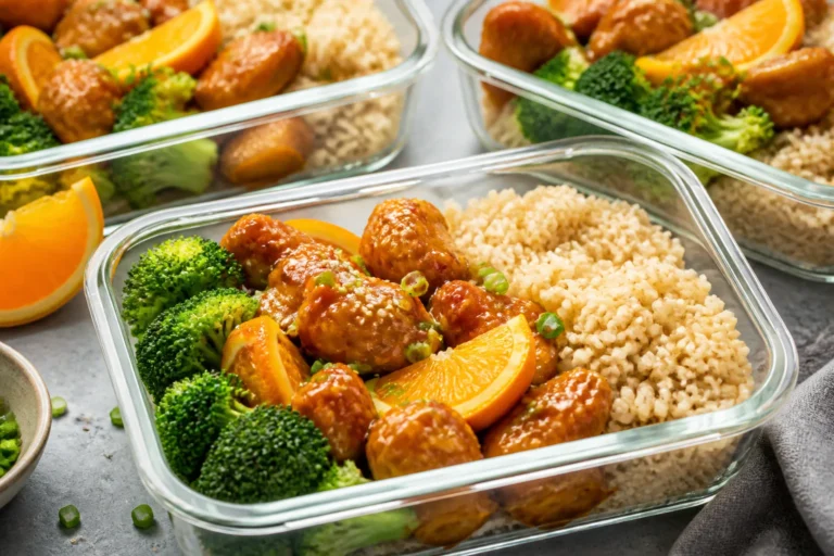 Low Fat Orange Chicken Meal Prep – Bright, Fresh, and Weeknight Friendly