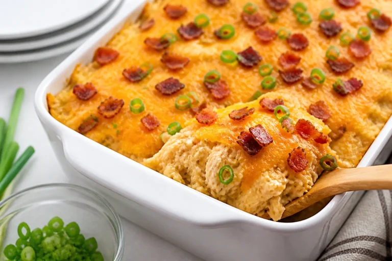 Low Fat Crack Chicken Casserole – Creamy, Comforting, and Lighter