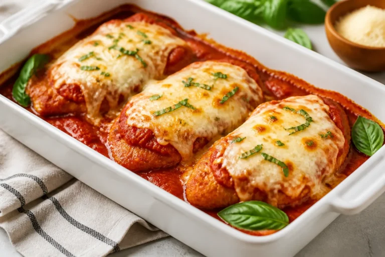Healthy Chicken Parmesan Bake – Lighter Comfort Food That Still Satisfies