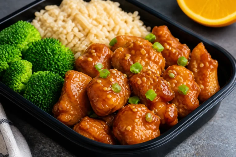 Low Fat Orange Chicken Meal Prep – Bright, Flavorful, and Ready for the Week