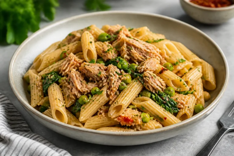 Healthy Tuna Protein Pasta – A Quick, Satisfying Weeknight Meal